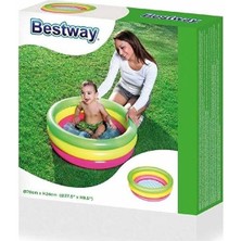 Melff Bestway 3 Bölmeli Çocuk Havuzu 70X24 cm 51128