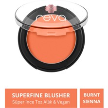 Reva Superfine Blusher Süper ince Toz Allık 7,5 gr - Vegan & Temiz İçerik