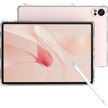 XFashion Huawei Matepad Air 12 (2024) Dört Köşeli Darbeye Dayanıklı Şeffaf Tablet Tpu Kapak (Yurt Dışından)