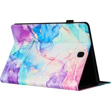 XFashion Samsung Galaxy Tab A 8.0 SM-T350 (2015) Kart Yuvaları Deri Tablet Kapağı (Yurt Dışından)