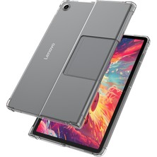 XFashion Lenovo Tab Plus Dört Köşe Darbeye Dayanıklı Şeffaf Tablet Tpu Kapak (Yurt Dışından)