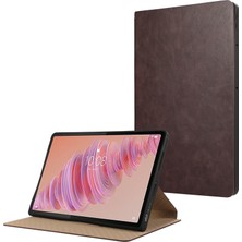 XFashion Lenovo Tab Plus Stand Kılıfı Çizilmez Pu Deri Tablet Kapak Çevirin (Yurt Dışından)