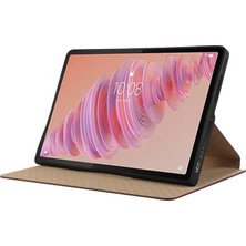 XFashion Lenovo Tab Plus Stand Kılıfı Çizilmez Pu Deri Tablet Kapak Çevirin (Yurt Dışından)