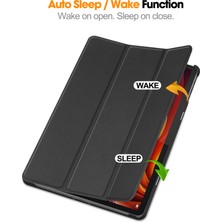 XFashion Lenovo Tab K11 Plus Darbeye Dayanıklı Kılıf Deri Standlı Tablet Kapağı (Yurt Dışından)