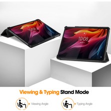 XFashion Lenovo Tab K11 Plus Darbeye Dayanıklı Kılıf Deri Standlı Tablet Kapağı (Yurt Dışından)