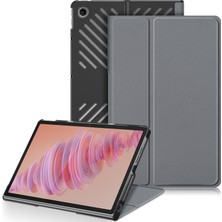 XFashion Lenovo Tab Plus 11.5 Inç TB351FU Isı Dağıtımı Standı Deri Tablet Kapağı (Yurt Dışından)