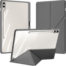 XFashion Samsung Galaxy Tab S9+ / S9 Fe+ Deri Origami Standı Otomatik Uyandırma / Uyku Kapağı (Yurt Dışından)