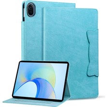 XFashion Honor Pad 8 Stand Kılıfı Manyetik Toka Pu Deri Tablet Kapaklı Kart Yuvaları (Yurt Dışından)