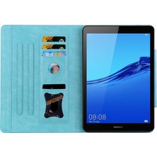 XFashion Huawei Honor Pad 5 8.0-Inç / Mediapad M5 Lite 8 Kılıf Manyetik Toka Pu Deri Tablet Kapağı (Yurt Dışından)