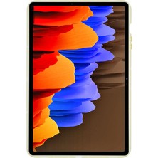 XFashion Samsung Galaxy Tab S8+ / Tab S7 Fe / Tab S7+ Tpu Şeffaf Darbeye Dayanıklı Tablet Kılıfı (Yurt Dışından)