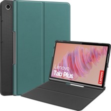 XFashion Lenovo Tab Plus Standı Kılıf Darbeye Dayanıklı Deri Tablet Kapağı (Yurt Dışından)