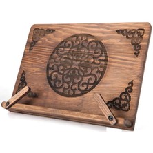 Hediyeleşin Ahşap Masaüstü Takva Rahle, Kuran Okuma Sehpası, 5 Kademeli