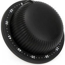 Weather Forecast Çelik Mekanik Siyah Mutfak Zamanlayıcı Timer Çalar Saat Dakika THR374SY