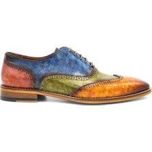 Gacco Mixed Color Pelitte Patina Dress Shoes