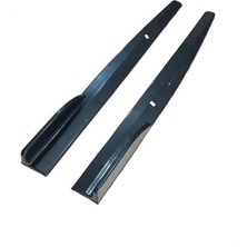 Oto Aksesuarcım Flaplı Yan Marşpiyel Altı Lip Kısa Plastik Piano Black