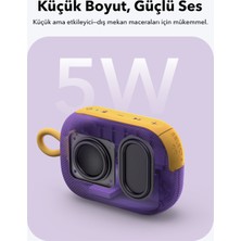 Anker Soundcore Select 4 Go Kablosuz Bluetooth Hoparlör - 20 Saat Ultra Çalma Süresi - IP67 Su Geçirmez - Mor - A31X1 (Anker Türkiye Garantili)