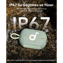 Anker Soundcore Select 4 Go Kablosuz Bluetooth Hoparlör - 20 Saat Ultra Çalma Süresi - IP67 Su Geçirmez - Yeşil - A31X1 (Anker Türkiye Garantili)