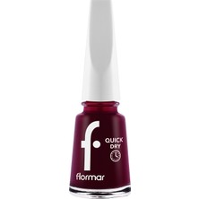 Flormar Quick Dry Hızlı Kuruyan İnce Yapılı & Parlak Bitişli Oje