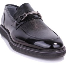 Dagoster DMA08-1800DG Siyah Poliüretan Taban Klasik Erkek Deri Ayakkabı