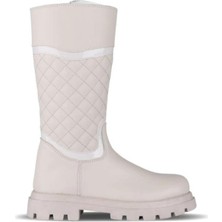 Vicco Bej Çocuk Çizme P.U Malzeme Fermuarlı Kapatma Smart Step Taban Özelliği