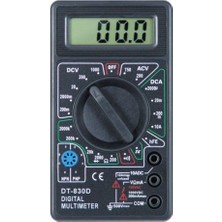 Powermaster DT-830D Dijital Akım Voltaj Direnç Ölçer Multimetre Ölçü Aleti Ölçüm Cihazı