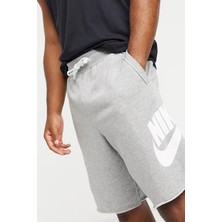 Nike Sportswear Sport Essentials French Terry Alumni Bol Kesim Gri Erkek Spor Şort