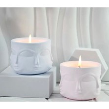 Miss Lina 2'li Dekor Bardak Kokulu Mum