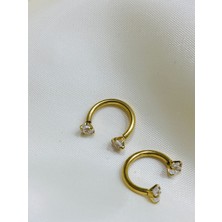 Frezya Aksesuar Çelik Gold Piercing