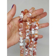 Yaşam Tohumu Akik Taşı Dizi 12MM (53372)