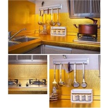 Yapışkanlı Gold Mutfak Tezgah Folyosu