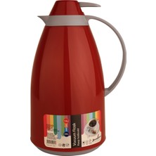 Plastik Cam Yalıtımlı Çay Termosu 1 Litre - KRC1471-1342