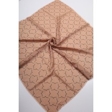 Zümra Desenli Keten Flamlı Eşarp - Desen-25 - Renk-09-93