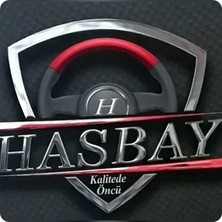 Hasbay Dikişli Direksiyon Kılıfı Damarlı Noktalı Ithal Deri Siyah Dikişli Renault Kango Için