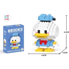 Donald Duck Bricks Figür Yapı Oyuncağı Yapım Seti