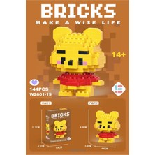 Brikcks Winnie The Pooh Yapboz 3D Puzzle LEGO