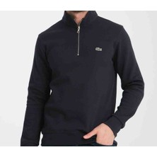 Lacoste Basıc Lacivert Regular Fit Dik Yaka