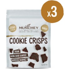 Munchey 3'lü Cookie Crisps Kakao 100 gr