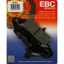 Ebc FA231 2000-2004 Suzuki Gsf 600 Bandit S Uyumlu Ön Fren Balatası (Sağ) Organik Balata