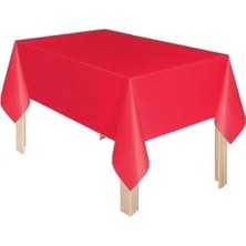 Renkli Masa Örtüsü Seti -Şık Plastik Masa Örtüsü, Canlı Renkler ve Kolay Temizlik 137*183 cm