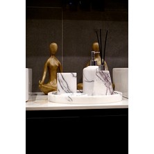 Voodo Concept Leylak Mermer Banyo Seti ve Mermer Oda Kokusu Set