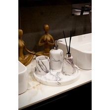 Voodo Concept Leylak Mermer Banyo Seti ve Mermer Oda Kokusu Set