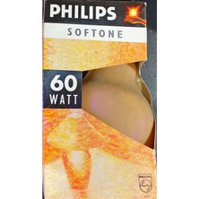 Philips 60 Watt Softone Terracotta Ampul-Sarı Işık