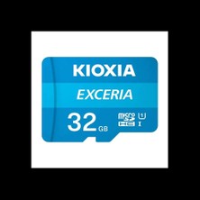 Kıoxıa 32GB Exceria, LMEX1L032GG2, Uhs-1,  CL10, 100MB/S, Microsd Kart Bellek (Sd Adaptörlü)