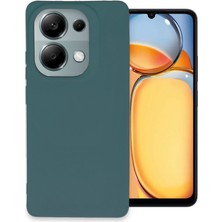 FUJİMAX Xiaomi Poco M6 Pro Kılıf Kamera Korumalı Lüx Ince Pastel Renkli Soft Yüzey Silikon Petro Kapak