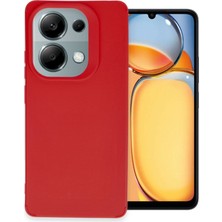 FUJİMAX Xiaomi Redmi Note 13 Kılıf Kamera Korumalı Lüx Ince Pastel Renkli Soft Yüzey Silikon Petro Kapak