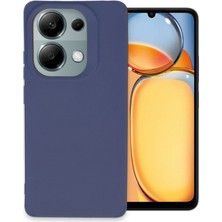 FUJİMAX Xiaomi Redmi Note 13 Kılıf Kamera Korumalı Lüx Ince Pastel Renkli Soft Yüzey Silikon Petro Kapak