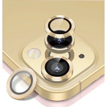 Nettech Apple iPhone 13 Uyumlu Alüminyum Seri Kamera Cam Koruyucu