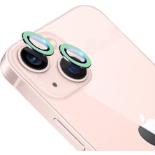 Nettech Apple iPhone 13 Uyumlu Fosfor Seri Kamera Cam Koruyucu