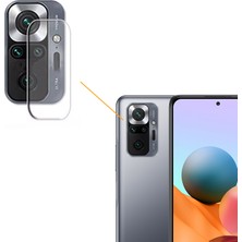 Nettech Xiaomi Redmi Note 10 Pro 4g Uyumlu Kamera Cam Koruyucu