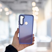 Cep Yolu Xiaomi Redmi Note 8 Tlp Arkası Buzlu Şeffaf Hassas Düğme Kamera Çıkıntılı Sert Mat Perfect